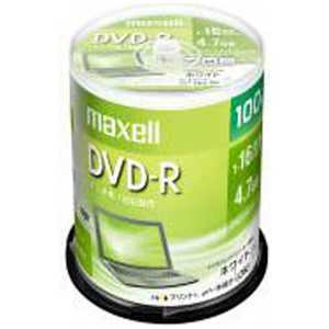 マクセル 1~16倍速対応 デｰタ用DVD-Rメディア (4.7GB･100枚) DR47PWE.100SP