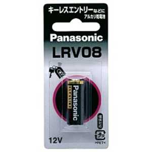 パナソニック　Panasonic アルカリ電池 LR-V08/1BP