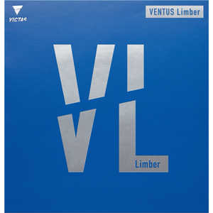 VICTAS 裏ソフトラバー VENTUS Limber ヴェンタス リンバー 1.8mm ［裏ソフト /テンション］ レッド 200010