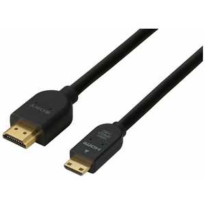 ソニー　SONY HDMI変換・延長プラグ ブラック [1m /HDMI⇔miniHDMI /スタンダードタイプ /4K対応] DLC-HEM10