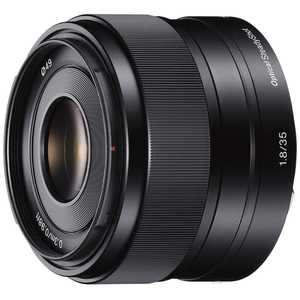 ソニー　SONY カメラレンズ APS-C用 ［ソニーE /単焦点レンズ］ ブラック E 35mm F1.8 OSS SEL35F18