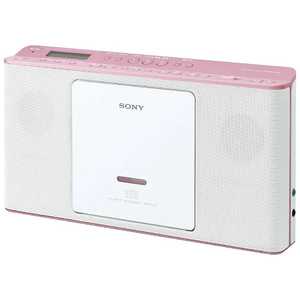 ソニー　SONY CDラジオ ピンク ZS-E80PC (ピンク)