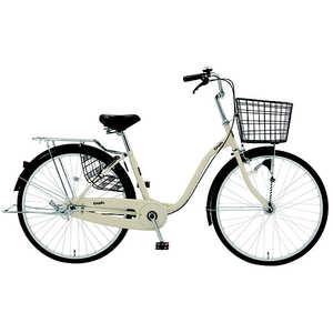 アサヒサイクル 自転車 ラピス LAPIS ミルクホワイト [26インチ] 【組立商品につき返品不可】 LPS26A