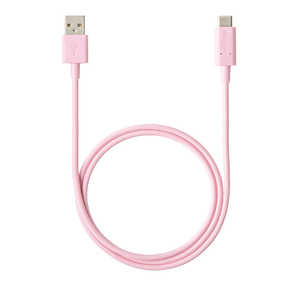 NTTドコモ NTTドコモ純正 1.0m[USB-A ⇔ USB-C]ケーブル 充電･転送 ピンク USBｹｰﾌﾞﾙATOC0210M