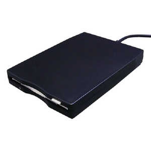 タイムリー USBフロッピーディスクドライブ ブラック FDDU04LEN