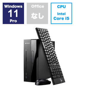 マウスコンピュータ mouse ビジネス向けスリムデスクトップPC ( Win11 Pro / Core i5 / グラフィックス：インテル UHD グラフィックス 730 ) モニター無し LHI5U01BC65CNPB3