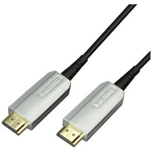 ラトックシステム HDMIケーブル シルバー [20m /HDMI⇔HDMI /スリムタイプ /4K対応] RCL-HDAOC4K60-020