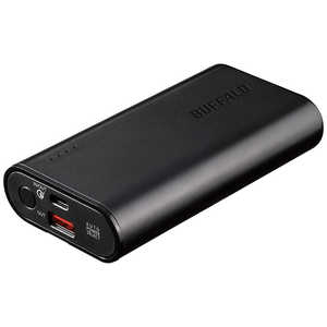 BUFFALO モバイルバッテリー ブラック  10050mAh 2ポート USB-C 充電タイプ  BSMPB10018C2BK