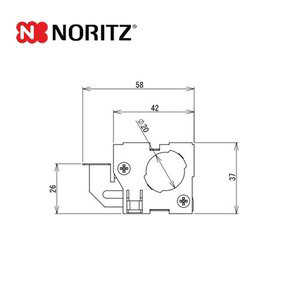 ノーリツ ビルトインコンロ部材 感震器 DP0151