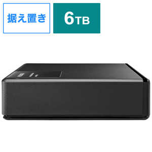 IOデータ 外付けHDD USB-A接続 家電録画対応 / SeeQVault対応 ブラック [6TB /据え置き型] AVHD-UTSQ6