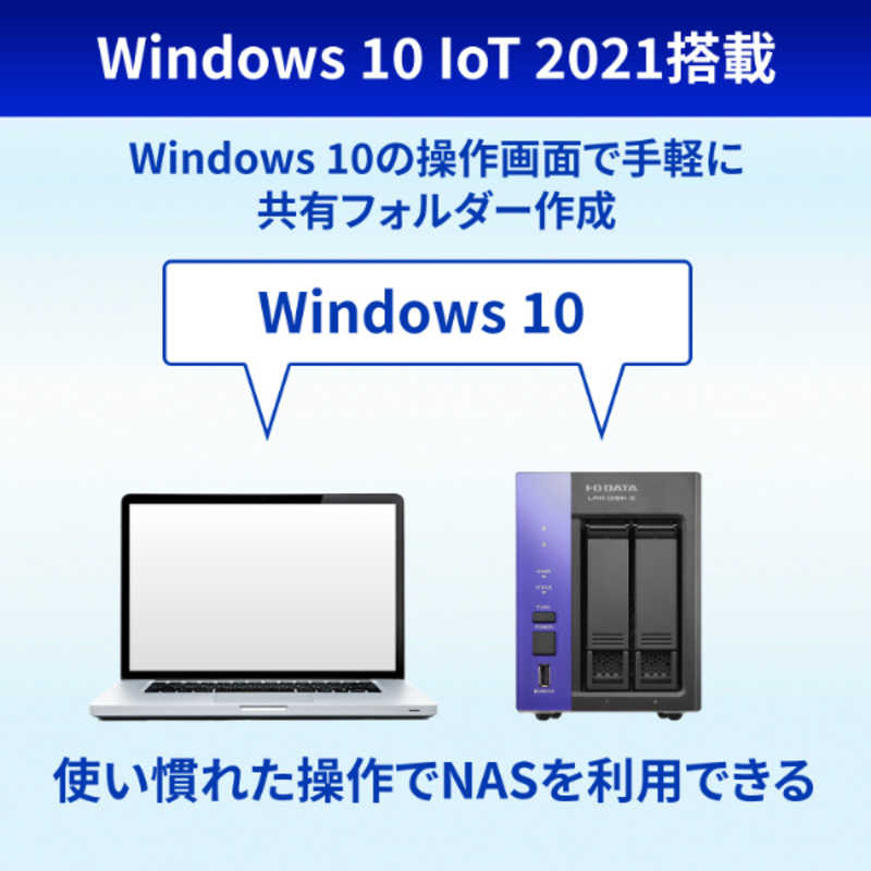 IOデータ IOデータ Windows 搭載 小規模利用法人向けNAS HDL2-Z10ATB02 HDL2-Z10ATB02