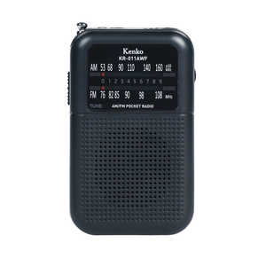 ケンコー ケンコ ポケツトラジオ ［ワイドFM対応 /AM/FM］ KR-011AWF