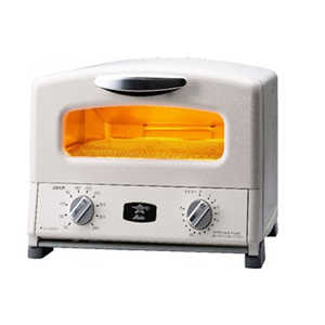 アラジン オーブントースター アラジン グラファイト グリル&トースター ホワイト  1300W/食パン４枚  AGT-G13A/W