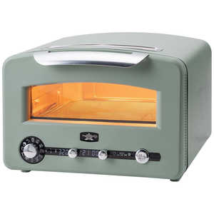 アラジン オーブントースター グラファイトグリル＆トースター 1430W/食パン４枚 グリーン AETGP14BG