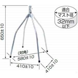 日本アンテナ 屋根馬 NAT‐2Z