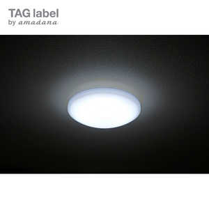TAG label by amadana ｢TAGlabel by amadana｣LEDシｰリングライト (~8畳) AT-MCL8D 調光 (昼光色)