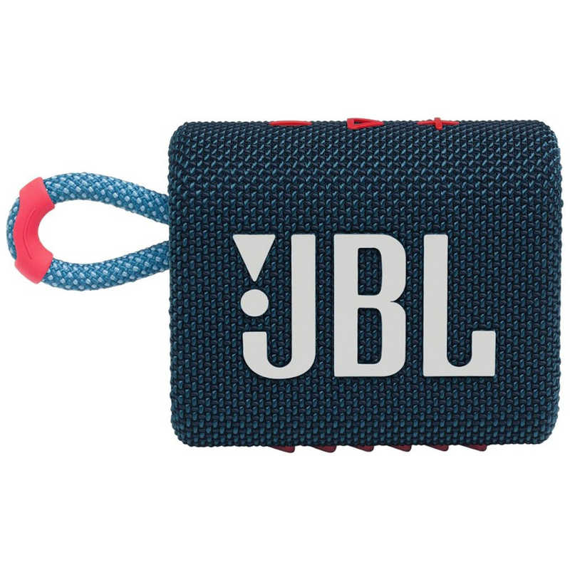 JBL JBL Bluetoothスピーカー ブルーピンク 防水  JBLGO3BLUP JBLGO3BLUP