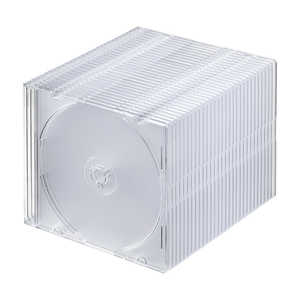 サンワサプライ Blu-ray・DVD・CDケース（スリムタイプ・30枚セット・クリア） FCD-PU30CLN