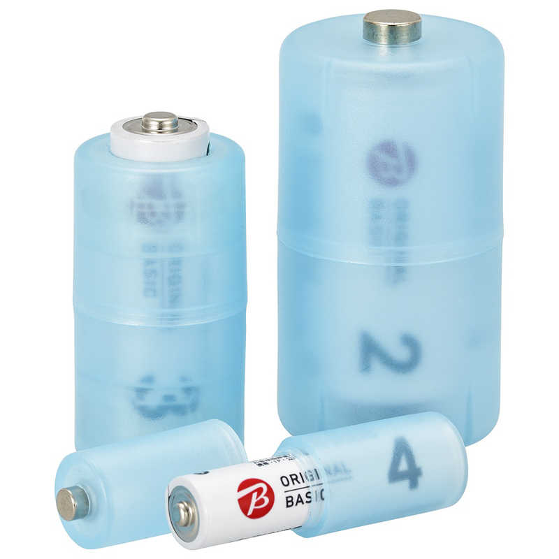 オーム電機 オーム電機 フルサイズ電池アダプター BT-Z1234B BT-Z1234B