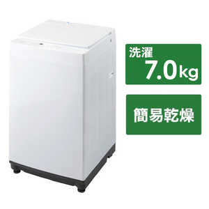 ツインバード　TWINBIRD 全自動洗濯機 洗濯7.0kg WM-ED70W ホワイト