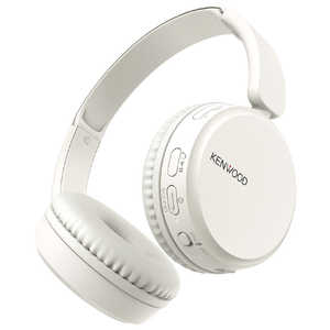 ケンウッド ブルートゥースヘッドホン ホワイト ［リモコン・マイク対応 /Bluetooth］ KH-KZ30-W