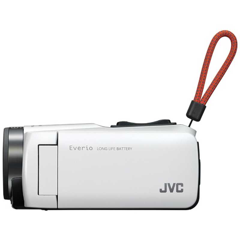 JVC JVC フルハイビジョンビデオカメラSD対応 32GBメモリー内蔵 GZ-F270-W (ホワイト) GZ-F270-W (ホワイト)