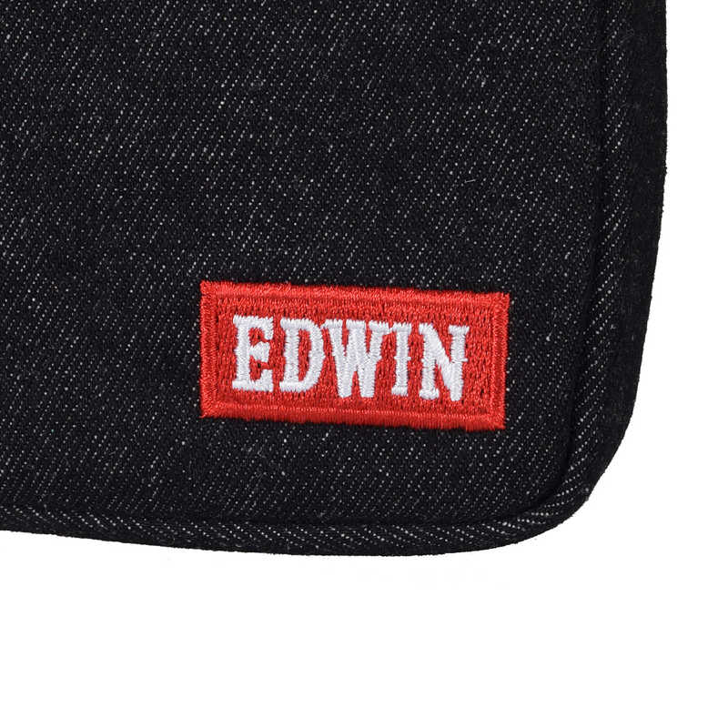 エドウィン エドウィン EDWIN デニムショルダーポーチ ブラック E-3575 E-3575