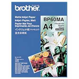 ブラザー　brother 写真用紙 マット仕上げ (A4･25枚) BP60MA
