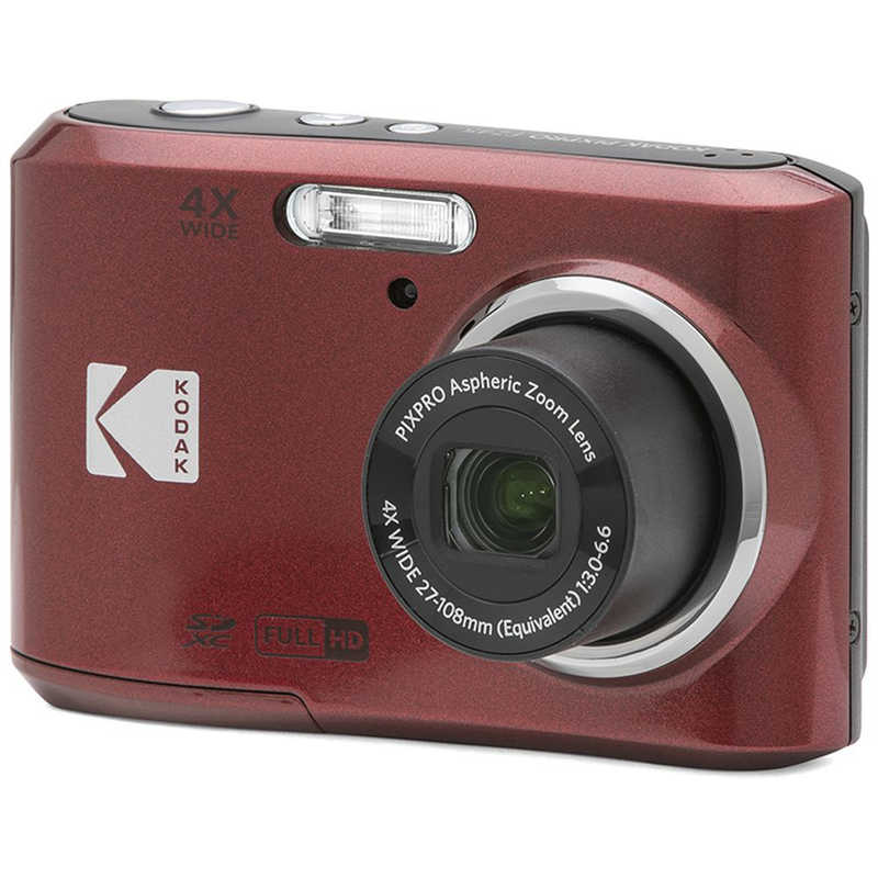 コダック コダック コンパクトデジタルカメラ KODAK PIXPRO レッド FZ45RD FZ45RD
