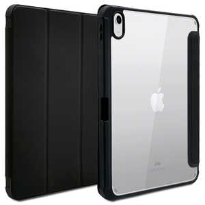 ラスタバナナ iPad 第10世代 10.9インチモデル TPU＋アクリル手帳型ケース BK 7438IP109BO