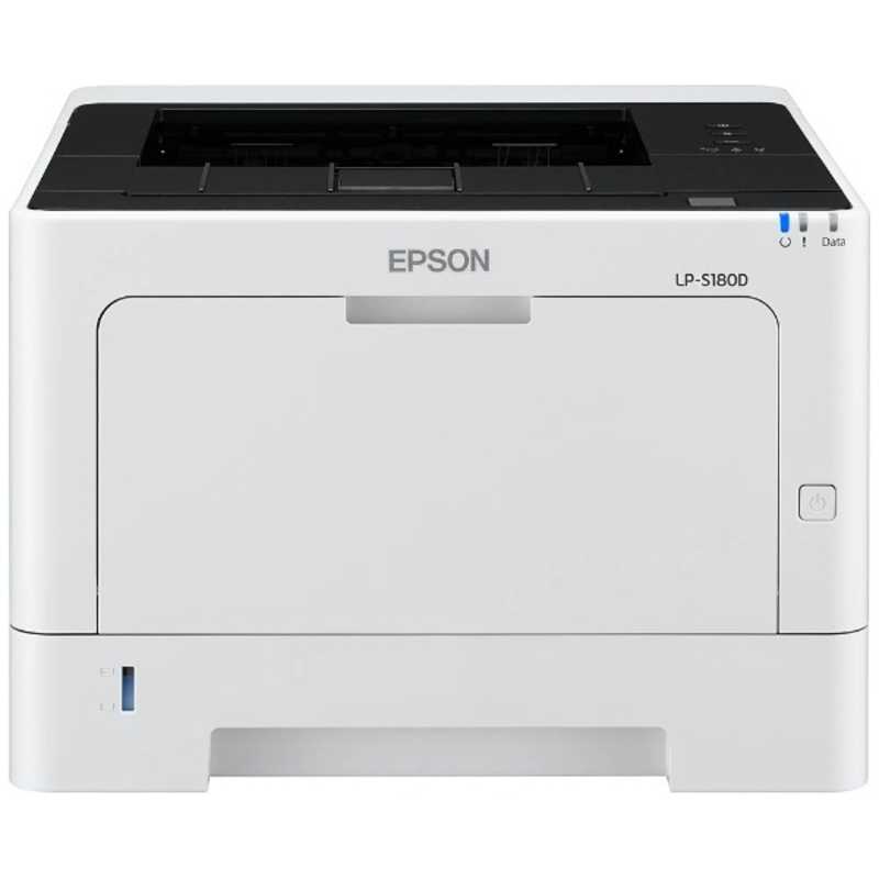 エプソン　EPSON エプソン　EPSON モノクロレーザープリンター ホワイト [はがき～A4] LP-S180D LP-S180D