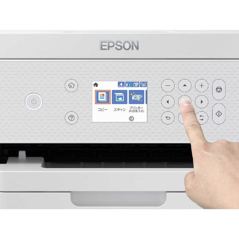 エプソン　EPSON エプソン　EPSON インクジェット複合機 エコタンク搭載モデル ホワイト [L判~A4] EW-M634T EW-M634T