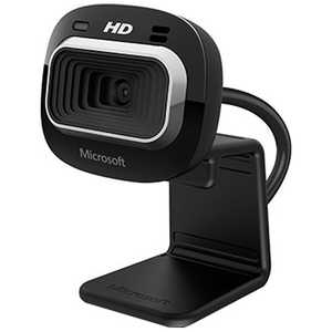 マイクロソフト　Microsoft WEBカメラ｢USB･720p HD｣(ブラック/ビジネスモデル･茶箱) T4H-00006