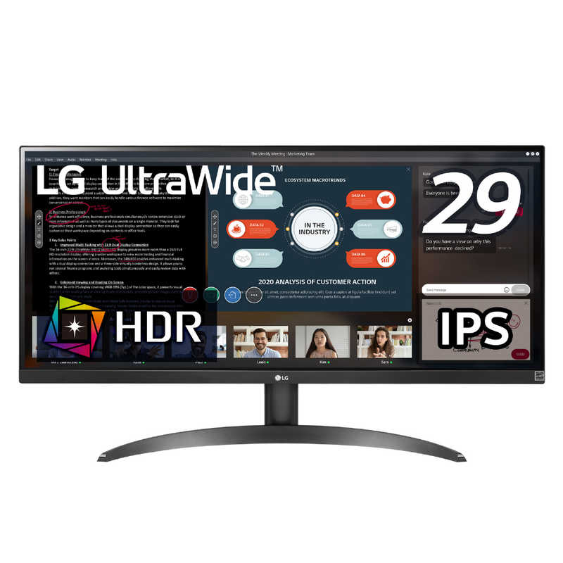 LG LG PCモニター UltraWide ブラック [29型 /UltraWide FHD(2560×1080） /ワイド] 29WP500-B 29WP500-B