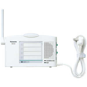 パナソニック　Panasonic 小電力型ワイヤレスコール 卓上受信器(受信4表示付) ECE1601P