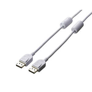 EIZO DisplayPortケーブル DisplayPort ⇔ DisplayPort PP100-WT ホワイト [1m]