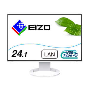 EIZO PCモニター FlexScan ホワイト [24.1型 /WUXGA(1920×1200） /ワイド] EV2495-WT