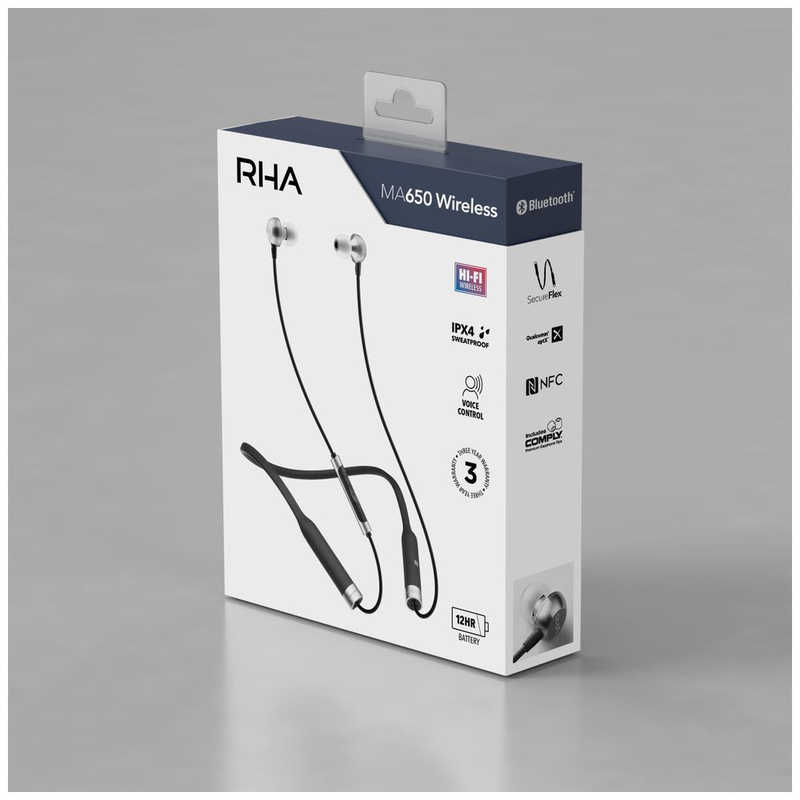 RHA RHA ワイヤレスイヤホン カナル型 リモコン・マイク対応 MA650Wireless MA650Wireless