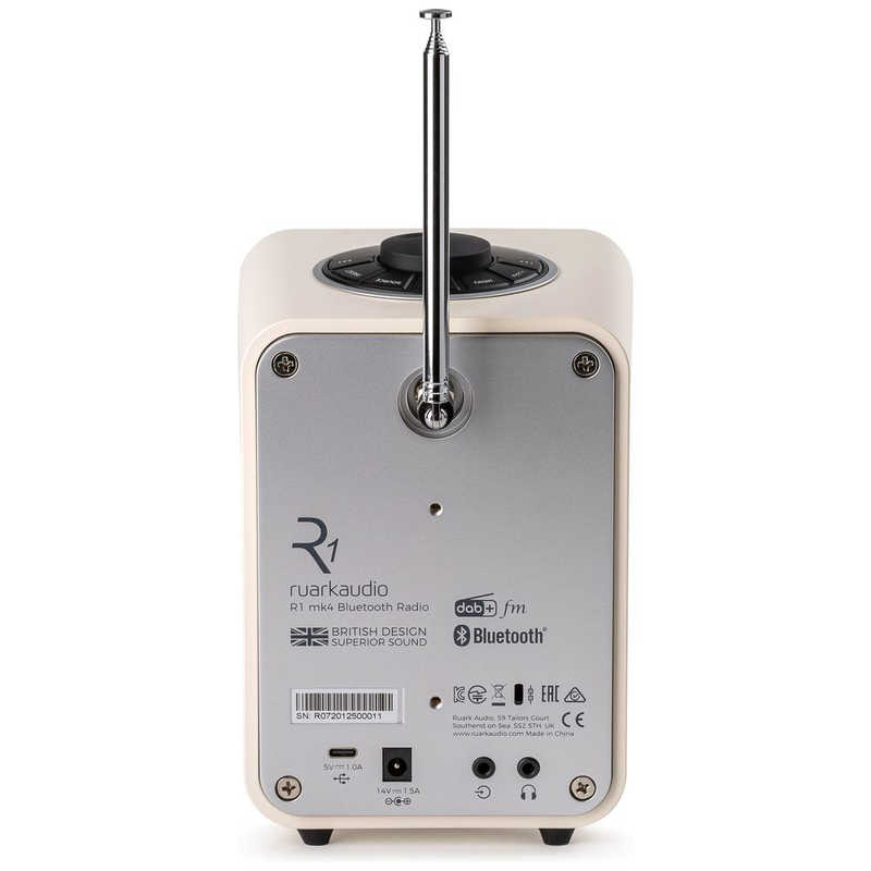 RUARKAUDIO RUARKAUDIO Deluxe Bluetooth Radio ライトクリーム  [Bluetooth対応] R1DLCRLIGHTCREAM R1DLCRLIGHTCREAM