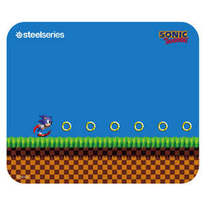 STEELSERIES ゲｰミングマウスパッド QcK-Sonic-the-Hedgehog-Edition