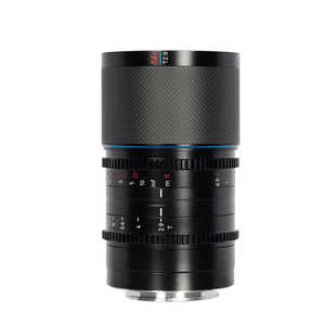 SIRUI カーボンファイバーアナモルフィックレンズ 1.6x Full Frame 50mm L/ブルー  ［ライカL /単焦点レンズ］ ブラック Saturn_L50B-JP