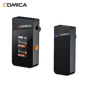 COMICA 2.4G デュアルチャンネル ミニワイヤレスマイク VimoC1