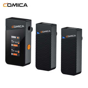 COMICA 2.4G デュアルチャンネル ミニワイヤレスマイク VimoC2