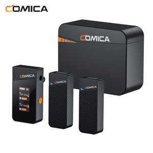COMICA 2.4G デュアルチャンネル ミニワイヤレスマイク VimoC3