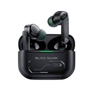 BLACKSHARK フルワイヤレスイヤホン [リモコン・マイク対応 /ワイヤレス(左右分離) /Bluetooth /ノイズキャンセリング対応] BE20-BK