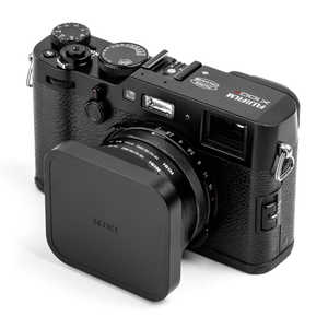 NISI X100 レンズフードキット ブラック FOR FUJI X100 SERIES (UV FilterLens Hood and Cap Kit) Black NiSi x100-lhkit-b