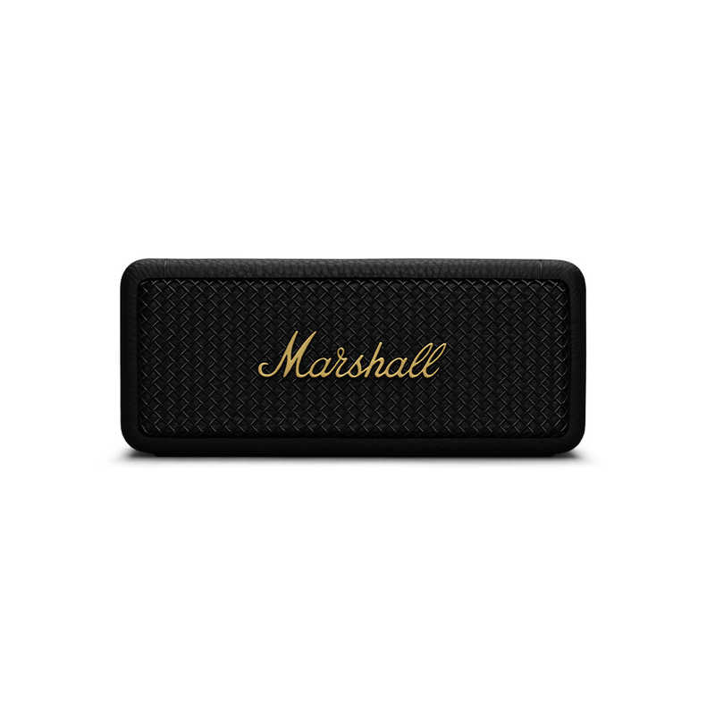 MARSHALL MARSHALL ブルートゥーススピーカー ブラック＆ブラス［防水 /Bluetooth対応］ Emberton II Black and Brass Emberton II Black and Brass