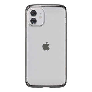 UI iPhone 12 mini 5.4インチ対応INO LINE INFINITY CLEAR ブラック INO54LINFCLBK