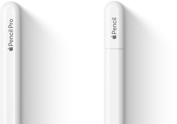 並べて置かれたApple Pencil ProとApple Pencil(USB-C)
