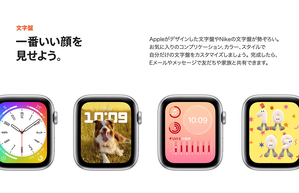 Apple Watch SE 文字盤